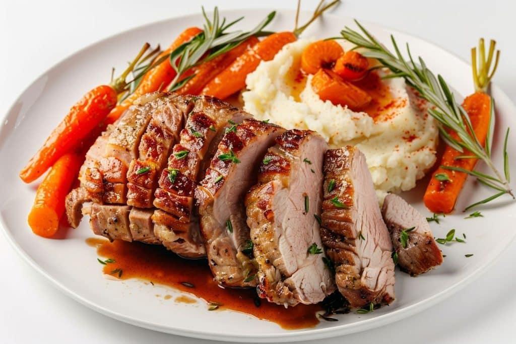 Rôti de porc au four : astuces expertes pour un plat juteux et savoureux