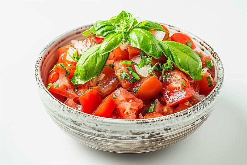 Réalisation et personnalisation de la sauce tomate crue