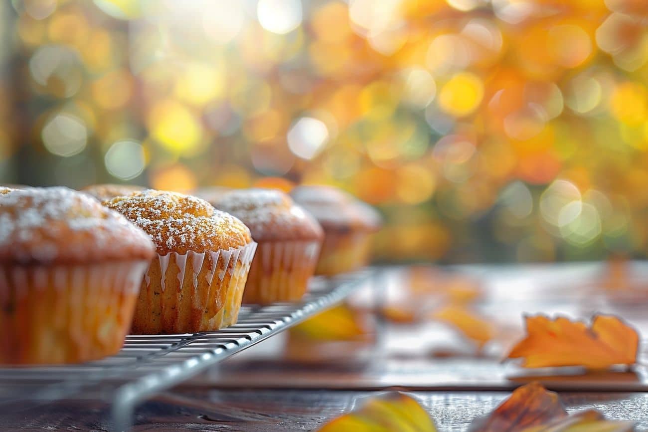 Complice du goûter : Muffins tendres aux poires et pépites de chocolat