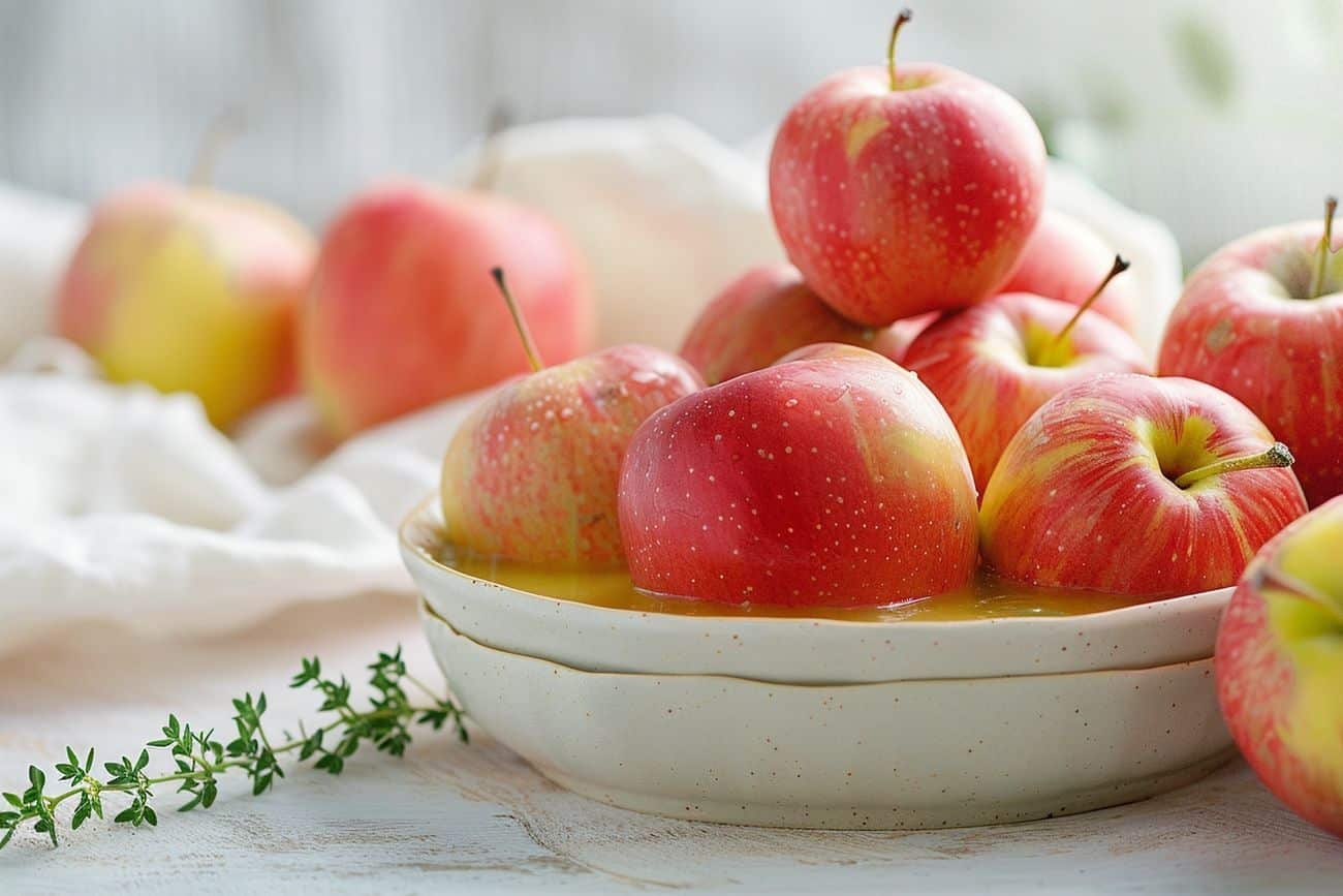 Dédicace aux longs après-midis : Poêlée de pommes au beurre salé et thym frais