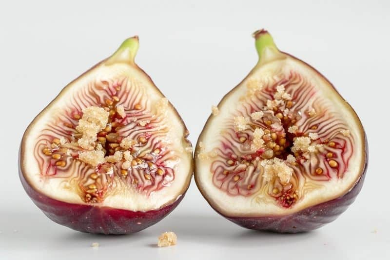 Préparation pas-à-pas de la crème brûlée à la figue violette