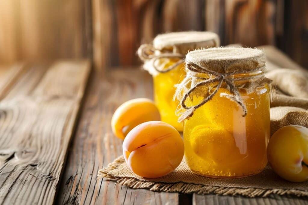 Soleil dans la brume : Confiture express de prunes jaunes