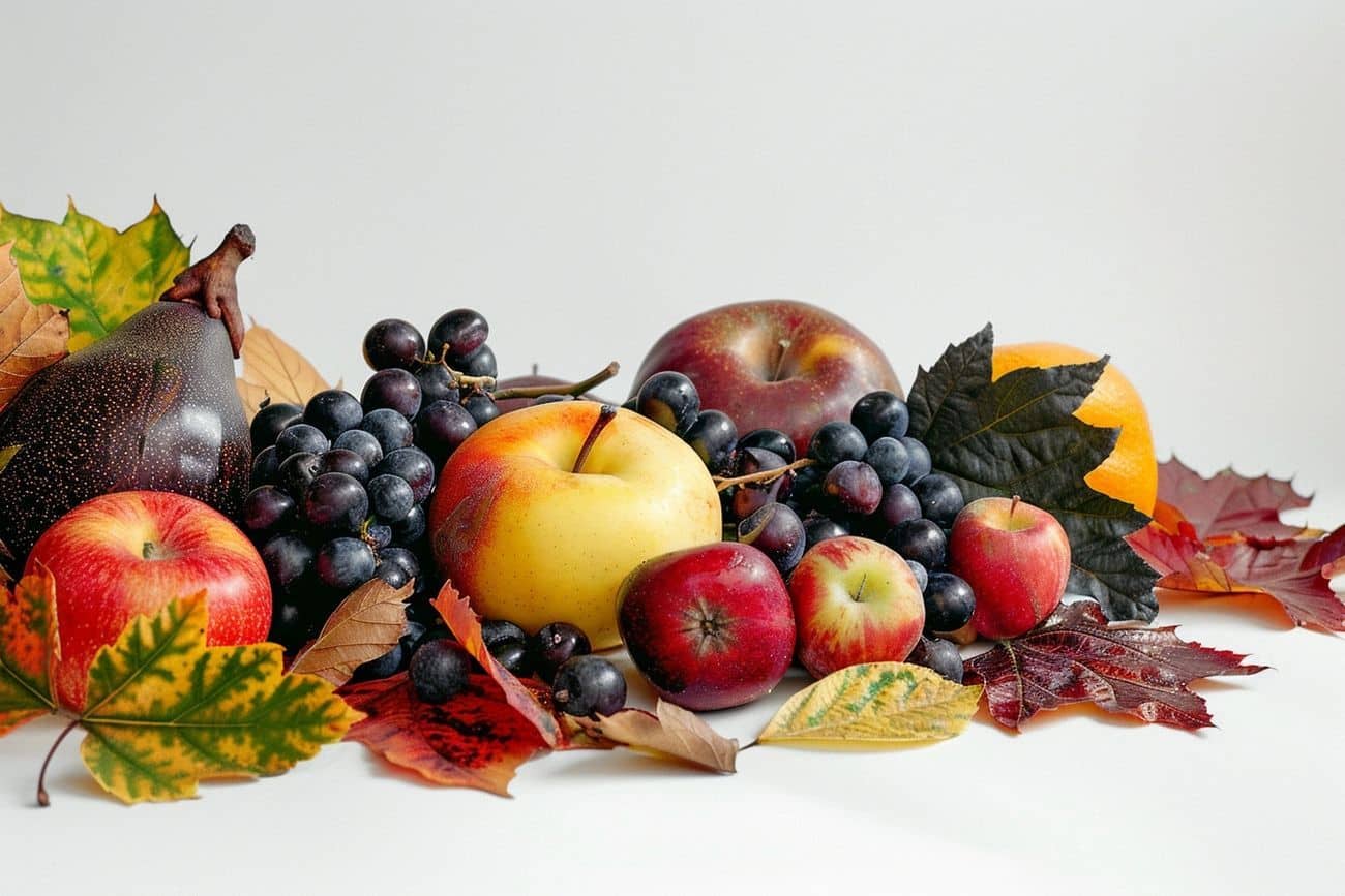 Éclats d’automne : Salade de fruits de saison, sirop à la verveine