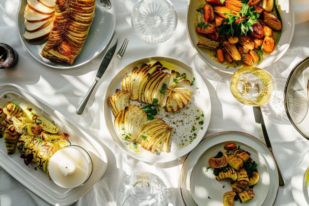 Endives braisées au miel et à l’orange, parfum épicé